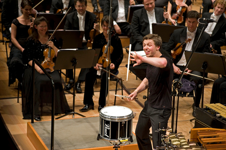 Martin Grubinger performing at Lucerne Festival together with the City of Birmingham Symphony Orchestra