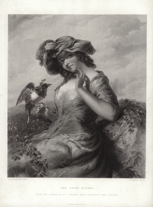 The Gipsy Queen (engraving)