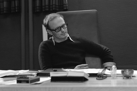 October 8, 1975. The theater manager at Rogaland Theater, Kjetil Bang-Hansen …, 1975 (photo)