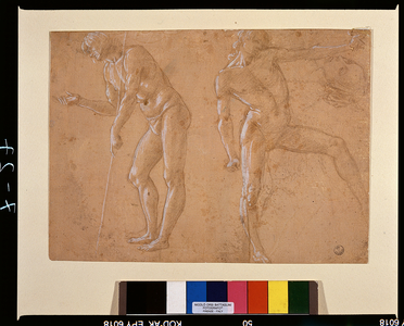 Study of 2 nudes (drawing)