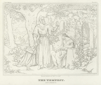 The Tempest, Act I, Scene 2 (engraving)