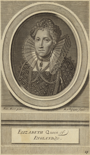 Elizabeth I of England (engraving)