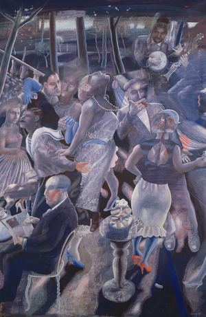 Tea Dance, 1985 (tempera & gouache on paper)