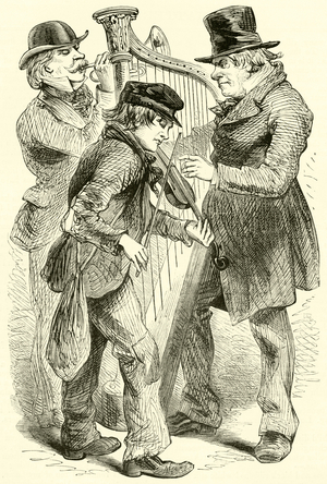 London Street Musicians (engraving)