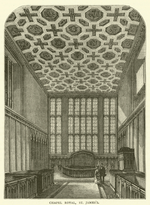 Chapel Royal, St James's (engraving)