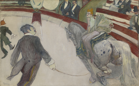 Equestrienne (At the Cirque Fernando), 1887-88 (oil on canvas)
