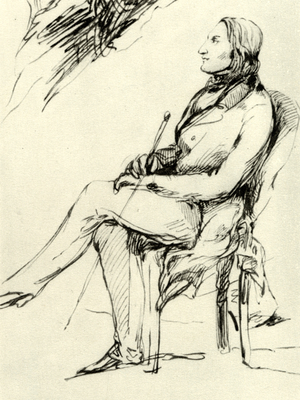 Franz Liszt at Madame