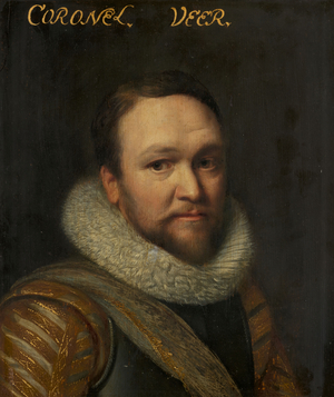 Portrait of Sir Horace Vere, c.1615-1633 (oil on panel)