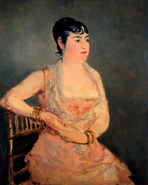Lady in Pink, 1879-81 (oil on canvas)