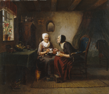 The coffee sisters, 1847 (painting)
