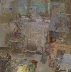 Studio with Cat, 2002