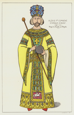 Alexis Commene (colour litho)
