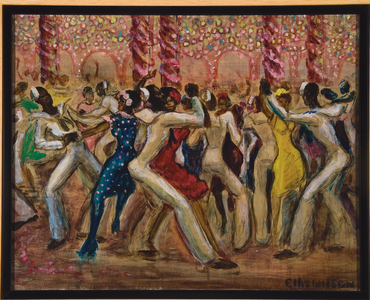 Shore Leave, c. 1943 (oil on Masonite panel)