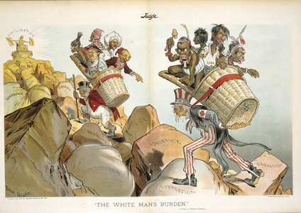'The White Man's Burden', 1899 (colour litho)