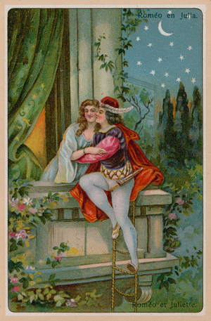 Romeo and Juliet (chromolitho)