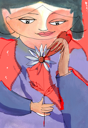 Love, 2025 (Acrylic; digital)