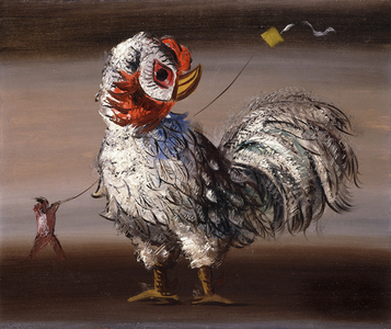 Gallic; Galo,  (oil on canvas)