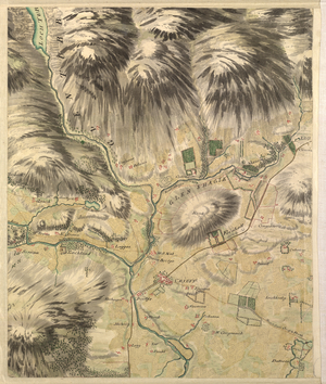 Roy Military Survey of Scotland, 1747-55 (pen, ink & w/c on paper)