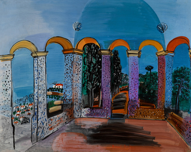 Vallauris, 1927(oil on canvas)