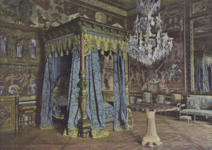 Chambre d'Anne d'Autriche (coloured photo)