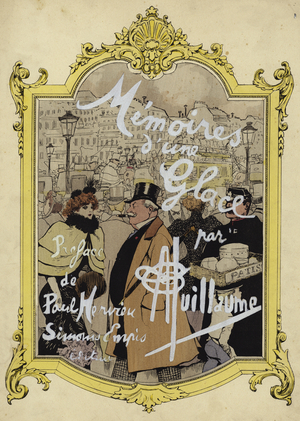 Cover illustration for Memoires d'une Glace (engraving)