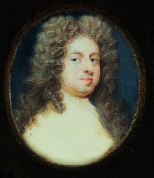 Sir Godfrey Kneller (w/c on ivory)