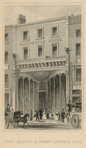 John Harvey and Company, Ludgate Hill (engraving)