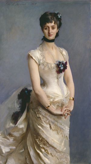 Madame Paul Poirson, 1885 (oil on canvas)