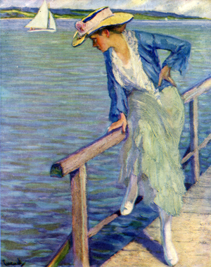 1920s UK Colour Magazine Plate, 1920s