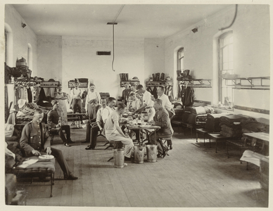 Colonial forces at Chelsea Barracks for the Diamond Jubilee of Queen Victoria, 1897 (b/w photo)