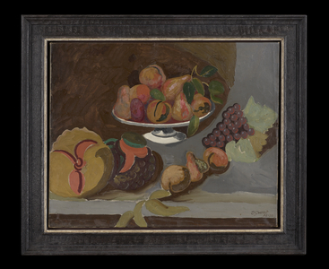 Still Life of Fruit, 1970 (oil on canvas)