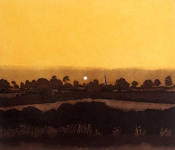 Yellow Dawn, 1973 (etching and aquatint)