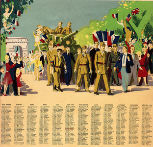 Calendrier Champs Elysees