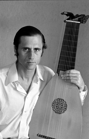 Hopkinson Smith, 1989 (b/w photo)