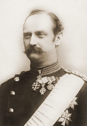King Frederick VIII of Denmark (b/w photo)