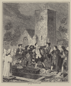 Illustration for Jack Sheppard (engraving)