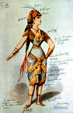 Faust by Charles Gounod - Margarethe 's costume