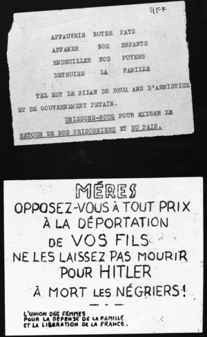 264C Claim Leaflets under the Occupation