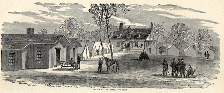 General Grant's Headquarters near City Point , Virginia 1864