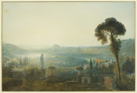 An Ancient Garden, 1834 (w/c and gouache on paper)