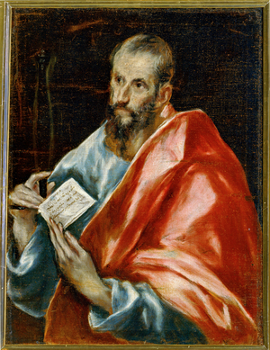 Saint Paul (painting on canvas)
