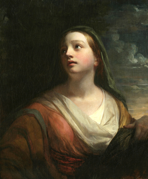 A Sibyl, 1839 (oil on canvas)