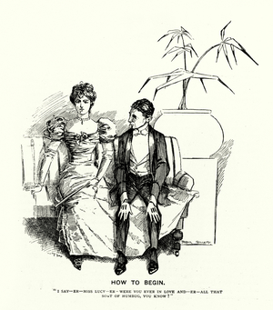 How to begin - making love (engraving)