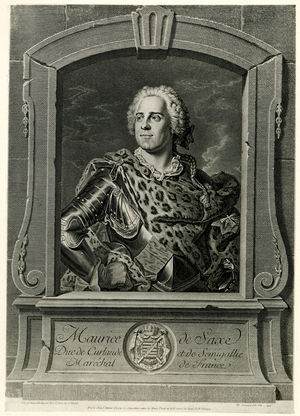 Marschall Moritz von Sachsen, 1884-90 (phototype)