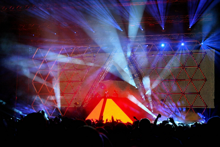 Daft Punk performing in Berlin, 2007 (photo)