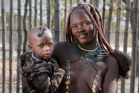 Himbas from Namibia, 2020 (photo)