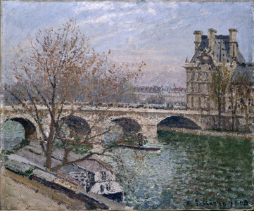 The Pont Royal and the Pavillon de Flore, 1903 (oil on canvas)