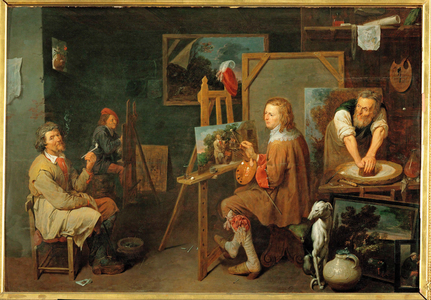 Painter's study