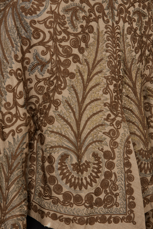 Cashmere cape worn by Princess Alexandra, by Dieulafait & E Bouclier,  1870