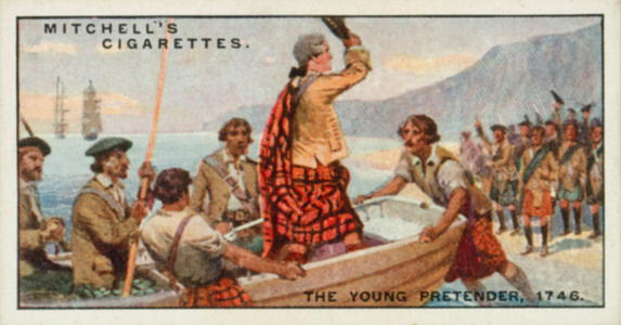 Scotland's Story: The Young Pretender, 1746 (colour litho)